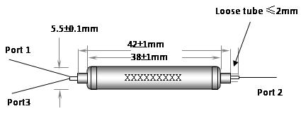 Minisize circulator(1x2 1310,1550)